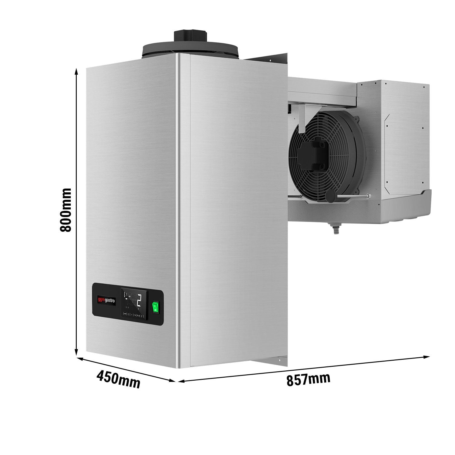 Wall Type Deep Freezer Unit - Type Mono - Max. For 7.5 m³