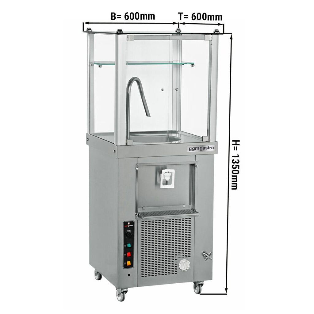 Buttermilk machine - 40 liters -indispensable steel