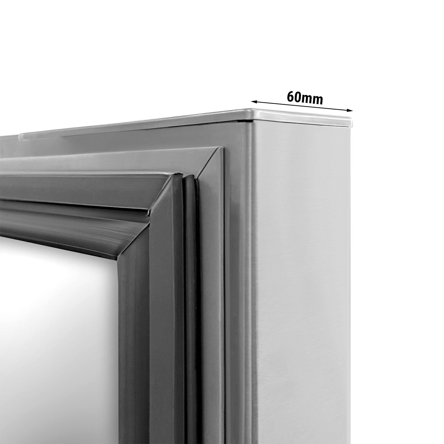 Cooling counter premium - 1.4 x 0.7 m - 4 drawers