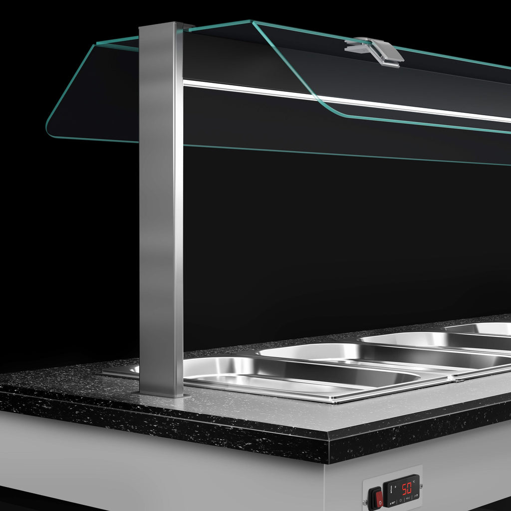 Hot Open Buffet Call Belfast - 2000mm - Benmarili & Wheel - For 5x Gn 1/1