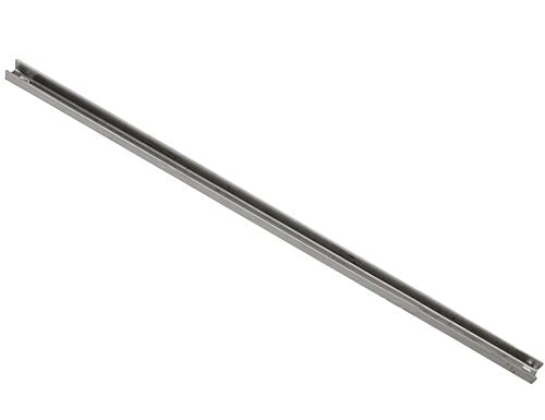 (2 pieces) stainless steel rail - 2 long - 630 mm