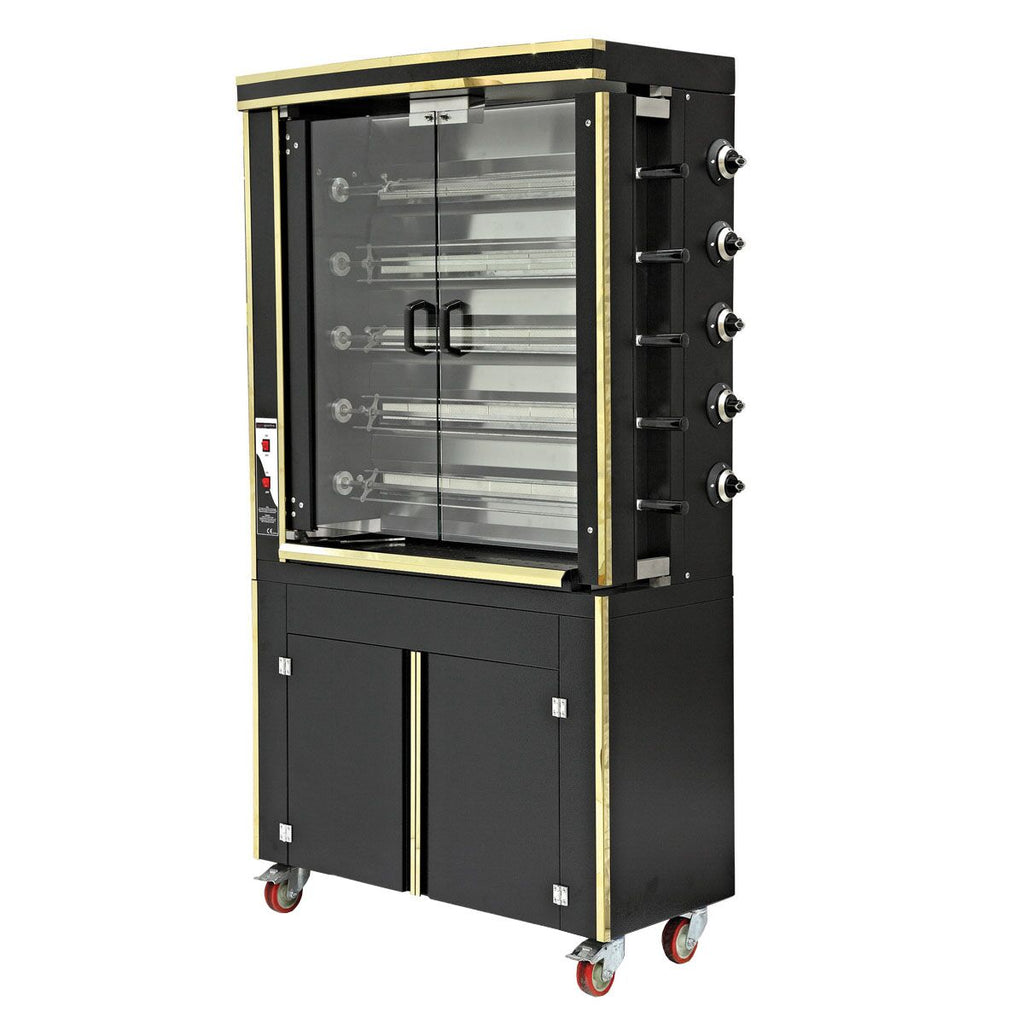 GAZLI PİKİÇ GROUP - 30 KW - 30 Chicken Capacity, 5 Şişli - Black