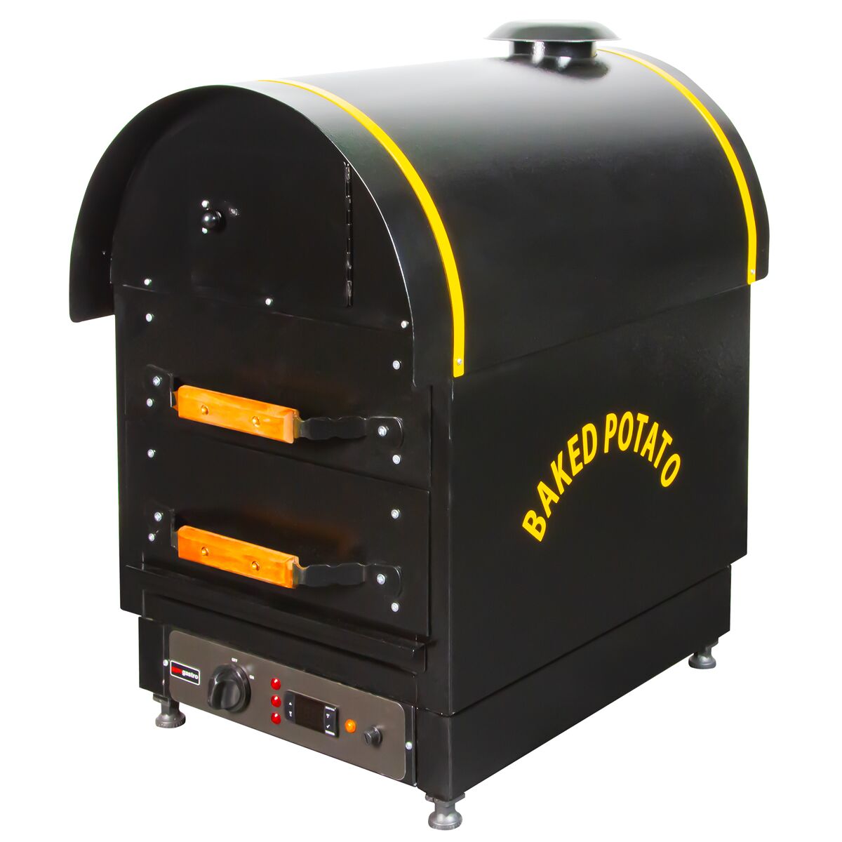 Electric Kumped Potato Furnace - 2 Drawers - 500 x 700 x 750 mm