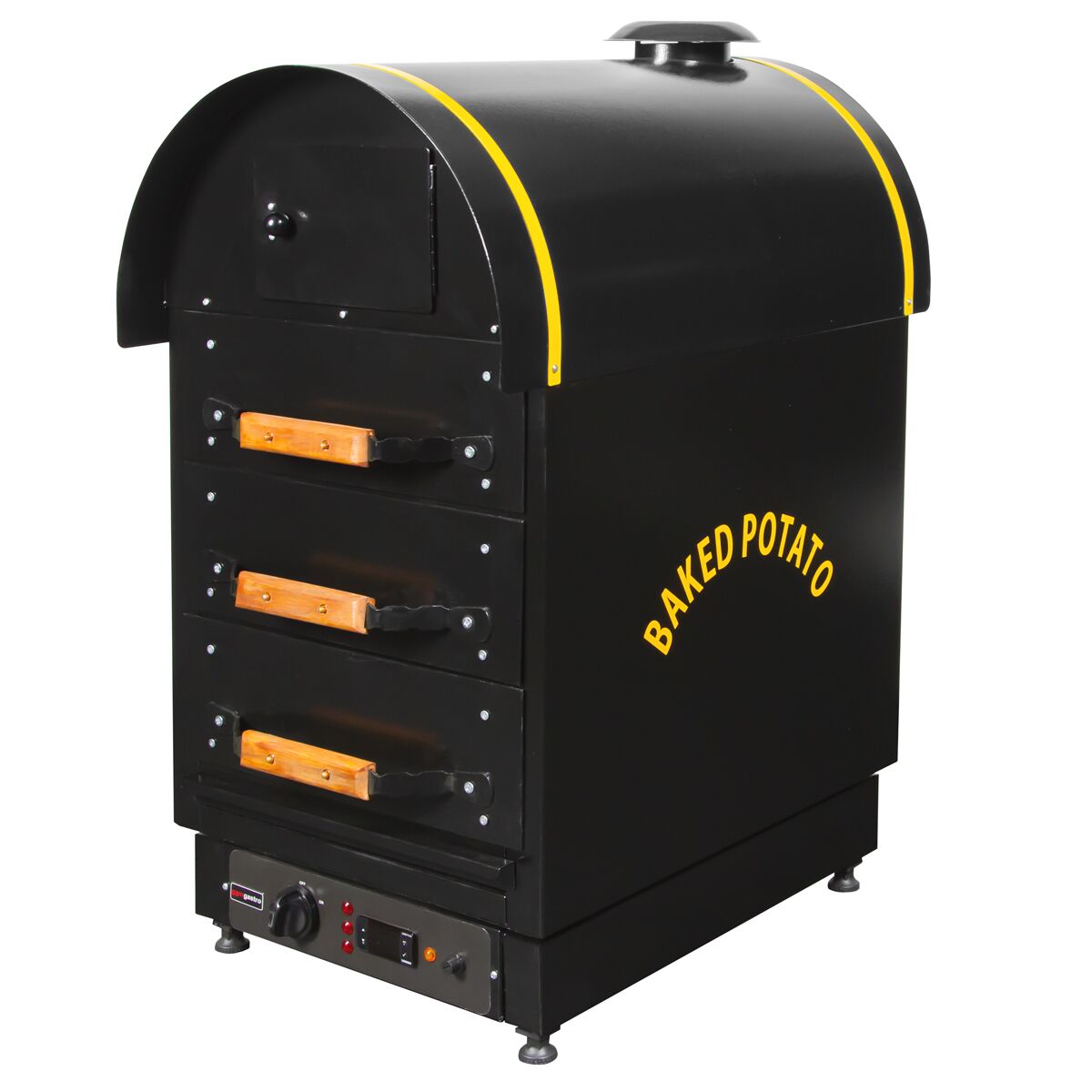 Electric Kumped Potato Furnace - 3 Drawers - 500 x 700 x 980 mm