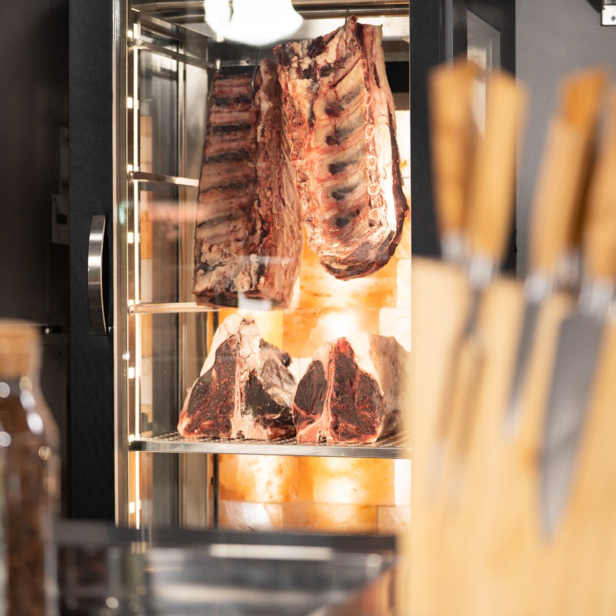Meat Maturation Cabinet - 1.0 x 0.69 m - 2 glass doors