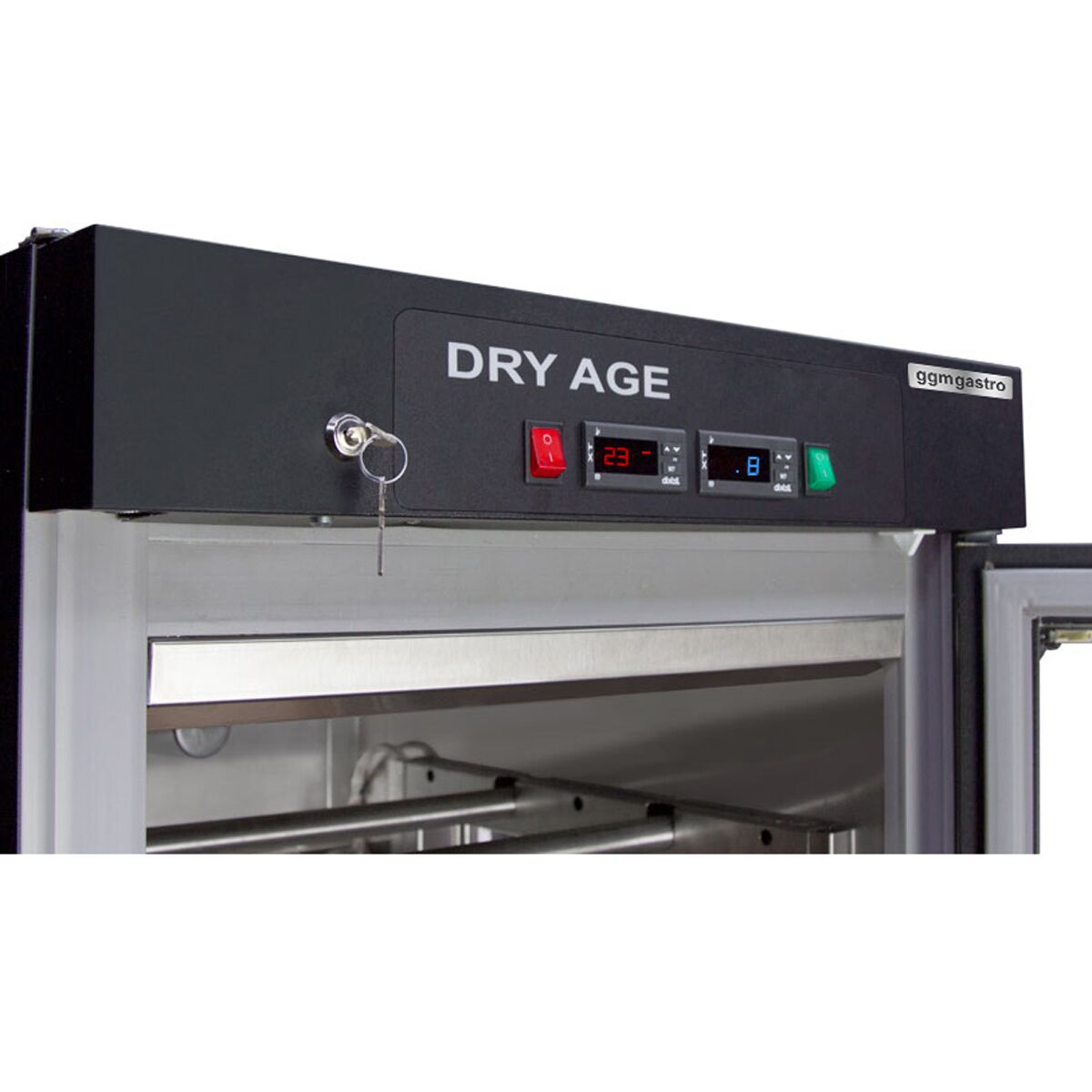 Meat Maturation Cabinet 0.70 m - 1 Glass Door - Black