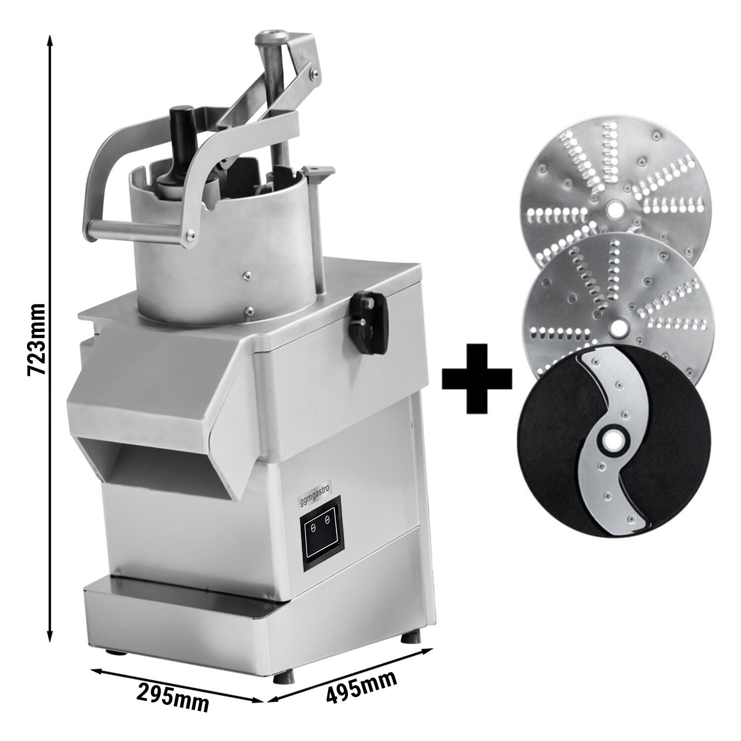 Electric Vegetable Joinery Machine - 800 Watt - 3 Including Cutting Disk