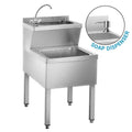 Hand Washing Sink - Cleaning and Rinsing - Soaping