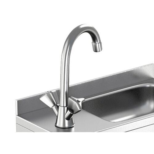 Hand Washing Sink - Cleaning and Rinsing - Soaping