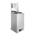 Mobile Sink - 410x350 mm - DEZENFEKTAN & PAIN TWO DISPENSERLİ