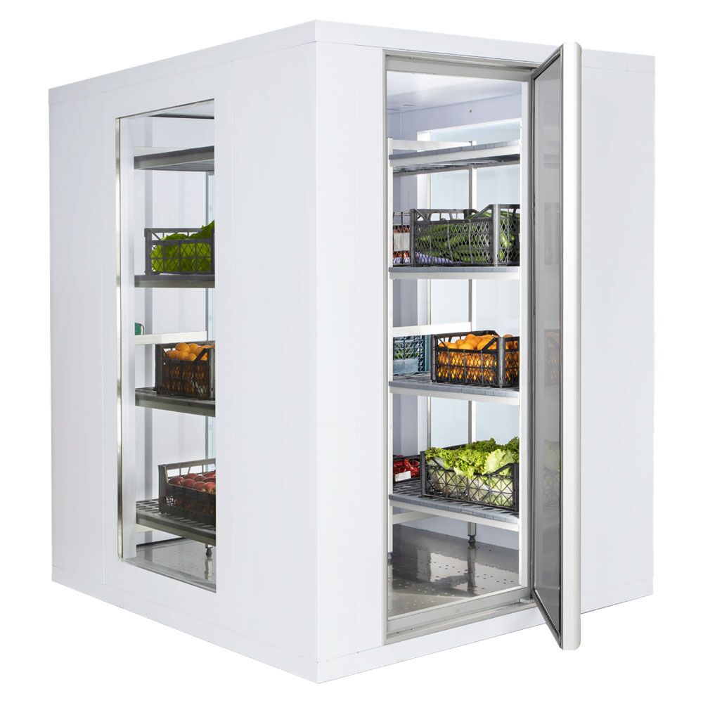 Cold Room - 1800x1200mm - 3,15m³ - 3 glass edges