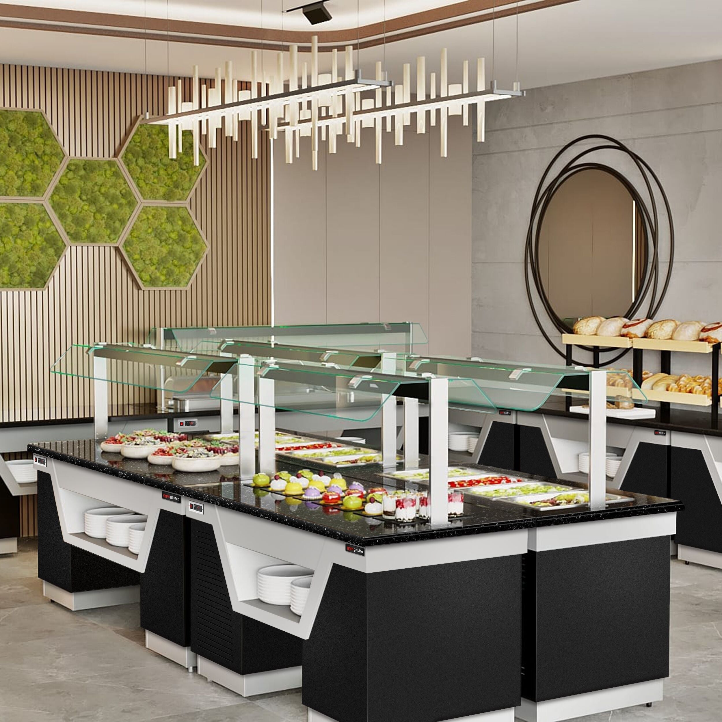 Cold Open Buffet Call Belfast - 1600mm - Cooling Pleytli & Wheel