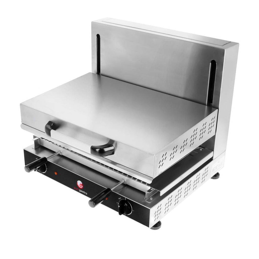 Electric Pita Oven / Salamander Special - 3 kW - 220 Volt - Height Adjustable - Radiator