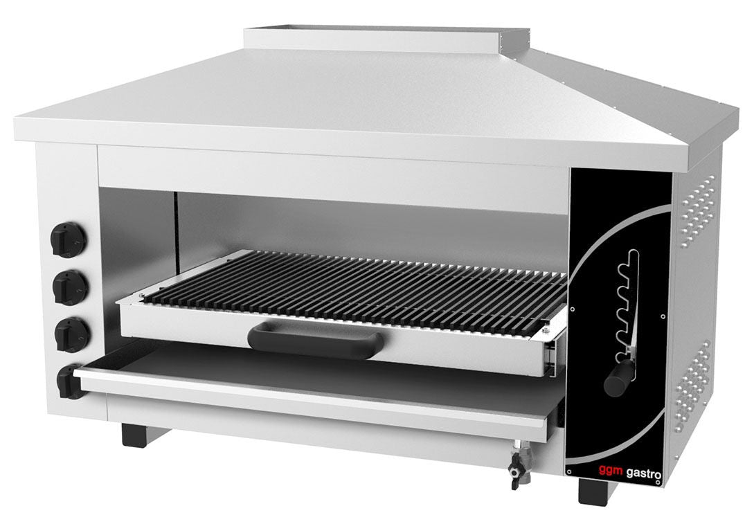 Gas Pita Furnace / Salamander Pro - 17.2 KW - Water Bath
