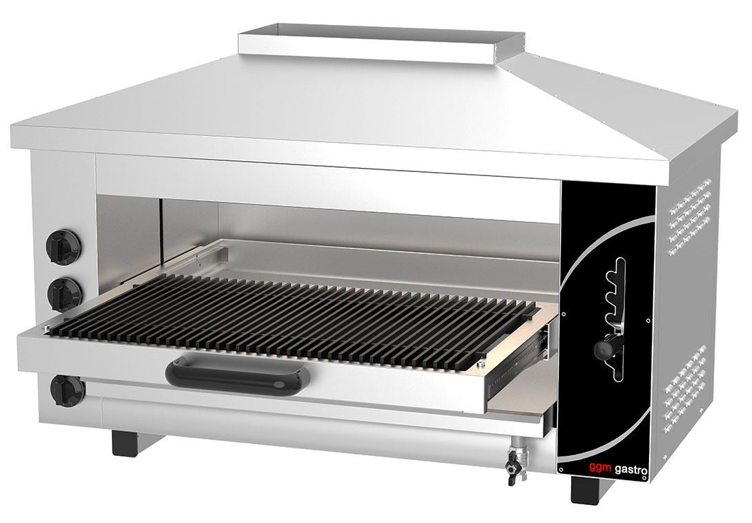 Gas Pita Furnace / Salamander Pro - 17.2 KW - Water Bath