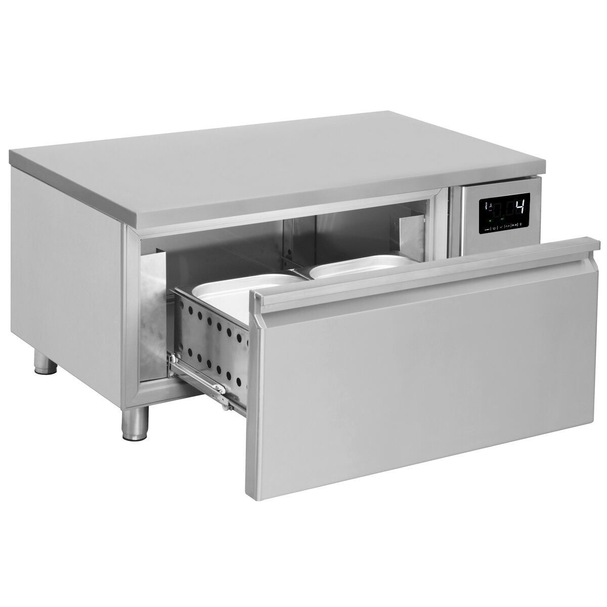 Counter -type deep freezer/refrigerator combination -20 ~ +8 ° C - 1200mm - 1 drawer
