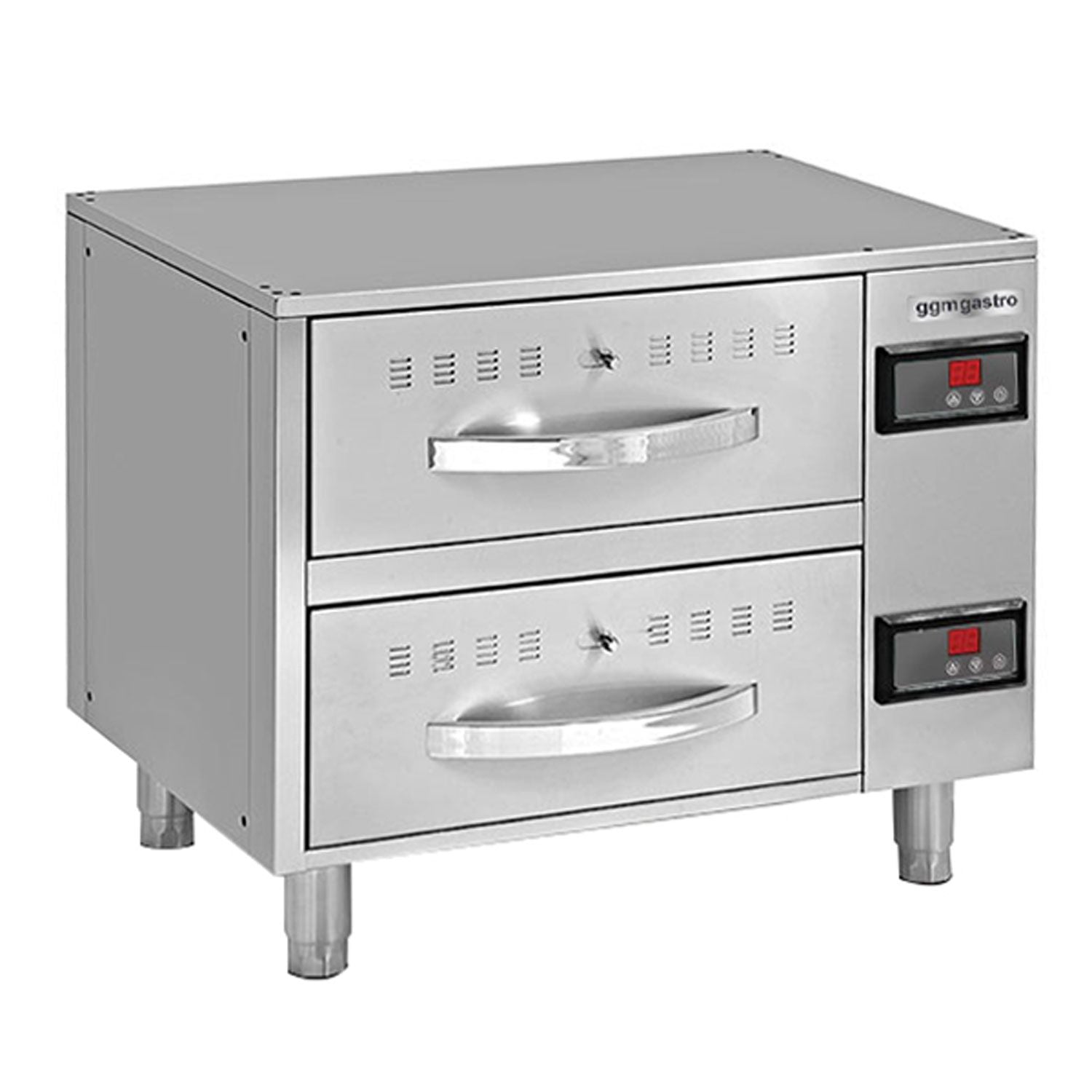 Heating cabinet - 824mm - 2 drawers