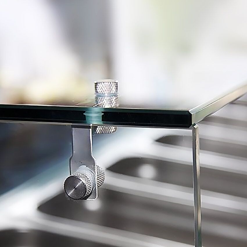 SALADET PREMIUM - 1860mm - 3 -door - for 8x gn 1/6 - angular glass plug -in