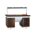 Cold Open Buffet counter dublin- 1600mm - Cool Pleytli & Wheel