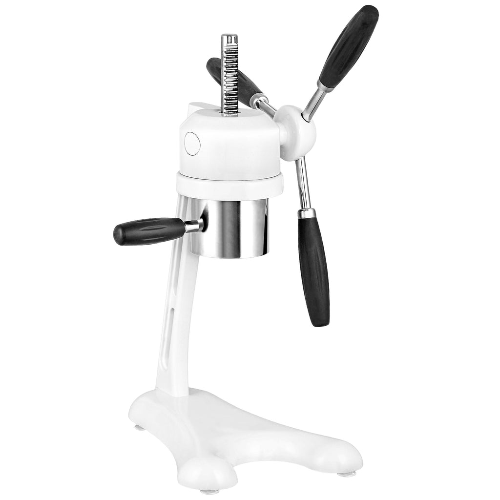 Manual spaghetti ice cream press