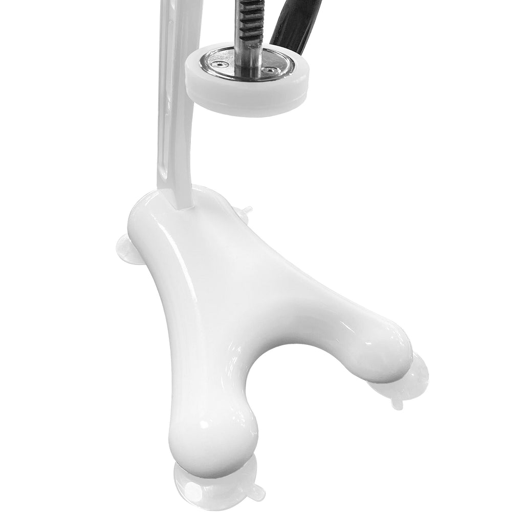 Manual spaghetti ice cream press
