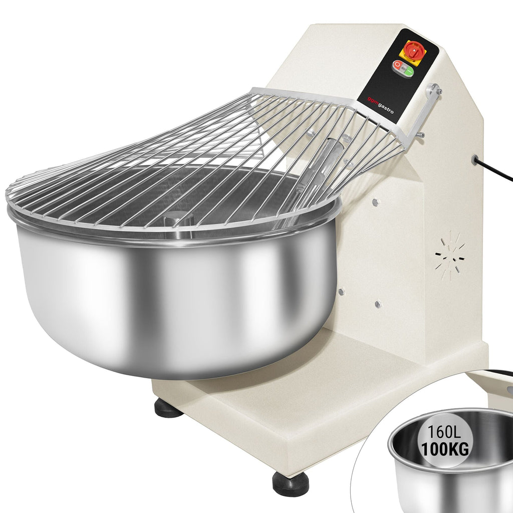 Dough kneading machine - 160 liters / 100 - fixed chamber kg - 400 V