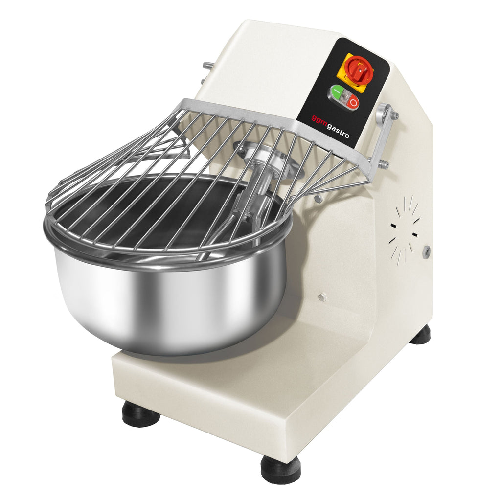 Dough kneading machine - 20 liters / 10 kg - fixed chamber - 230 V