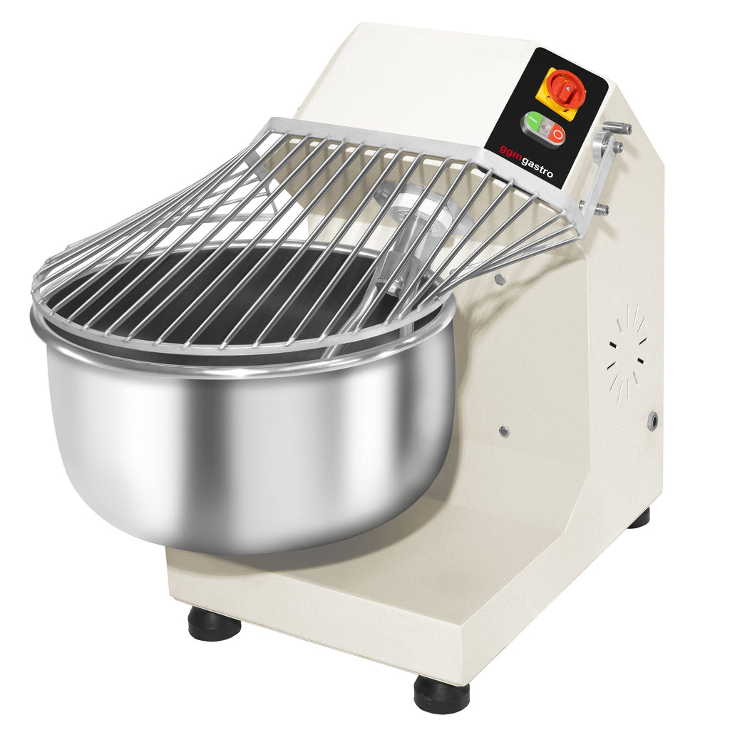 Dough kneading machine - 30 liters / 15 kg - fixed chamber - 230 V