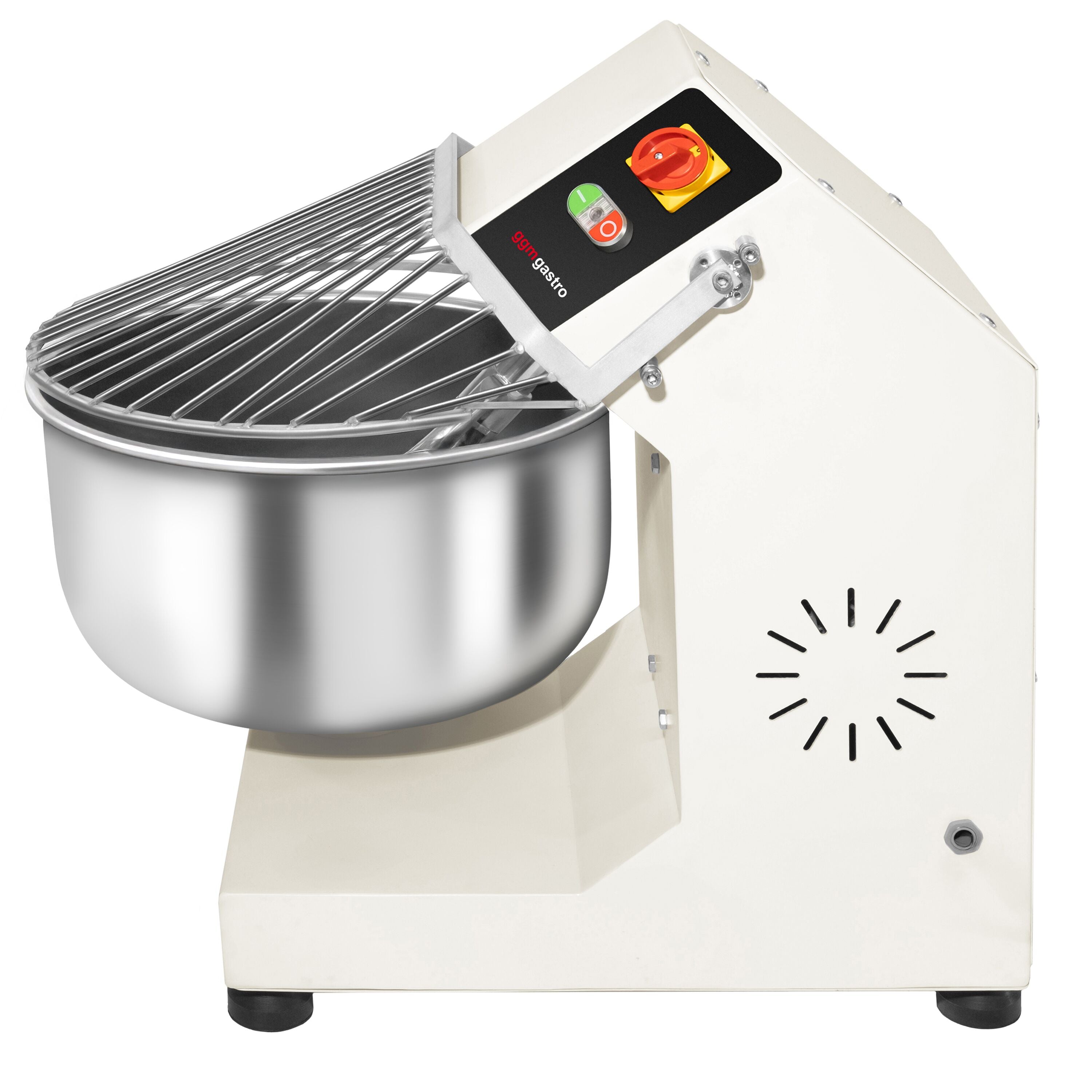 Dough kneading machine - 30 liters / 15 kg - fixed chamber - 230 V