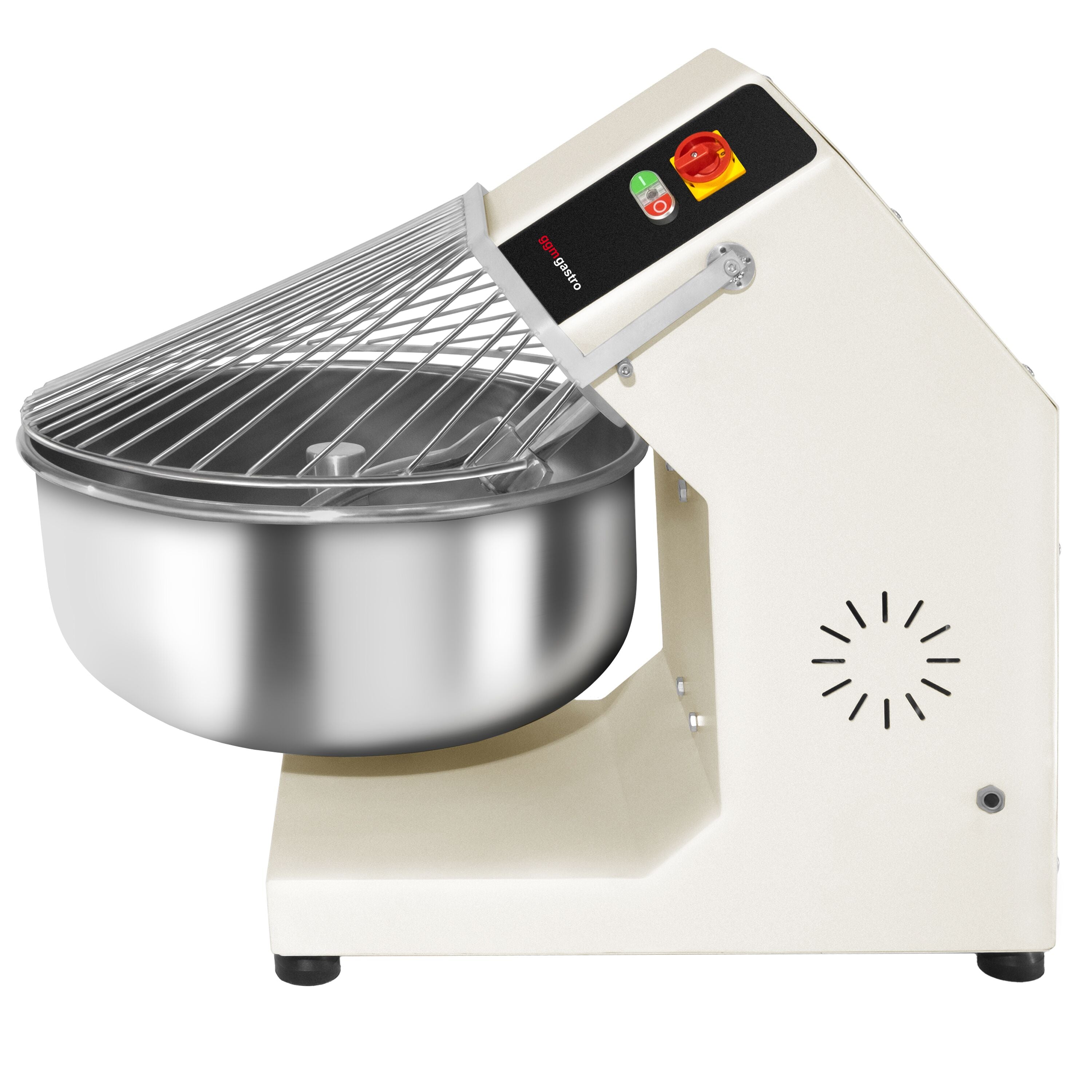 Dough kneading machine - 80 liters / 35 kg - fixed chamber - 230 V