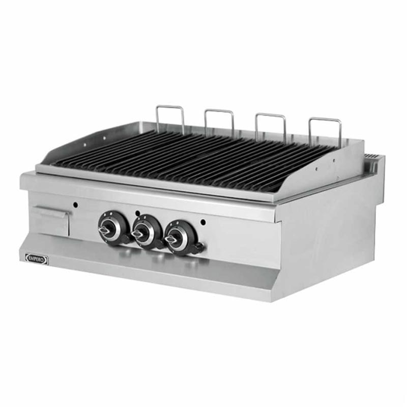 Gas Lavataşlı Grill - 900 mm - Empero