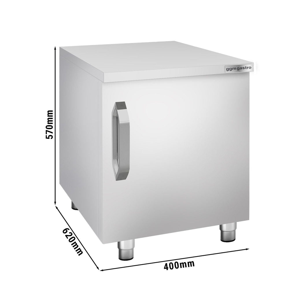 Stainless Steel Lower Stand - 400mm - 1 door