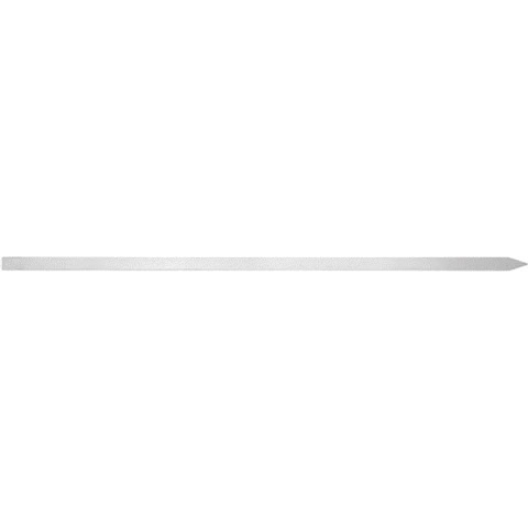 Chrome Stainless Flat Adana - Kebab Şişi - 600 mm - (50 pieces) - Alba