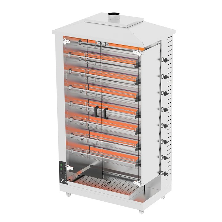 Gas Chicken Machine, 32-40 PİİK - QUALITYEGAZ