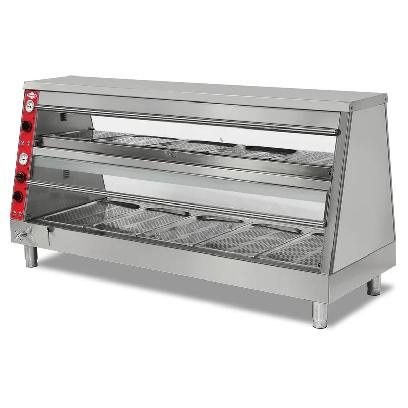 Electric heated exhibition unit - 1800 mm - impero