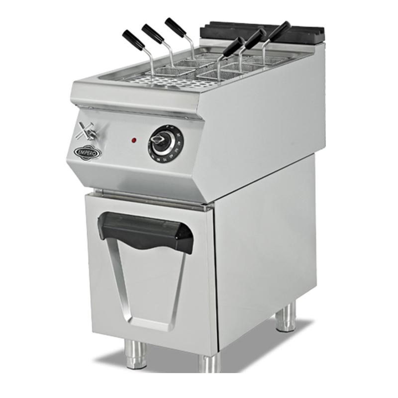 Electric Pasta Boiling Machine with Cabinet - EMPERO