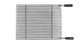 Round Stainless Industrial Grill - 10 mm - 1 Piece - Alba