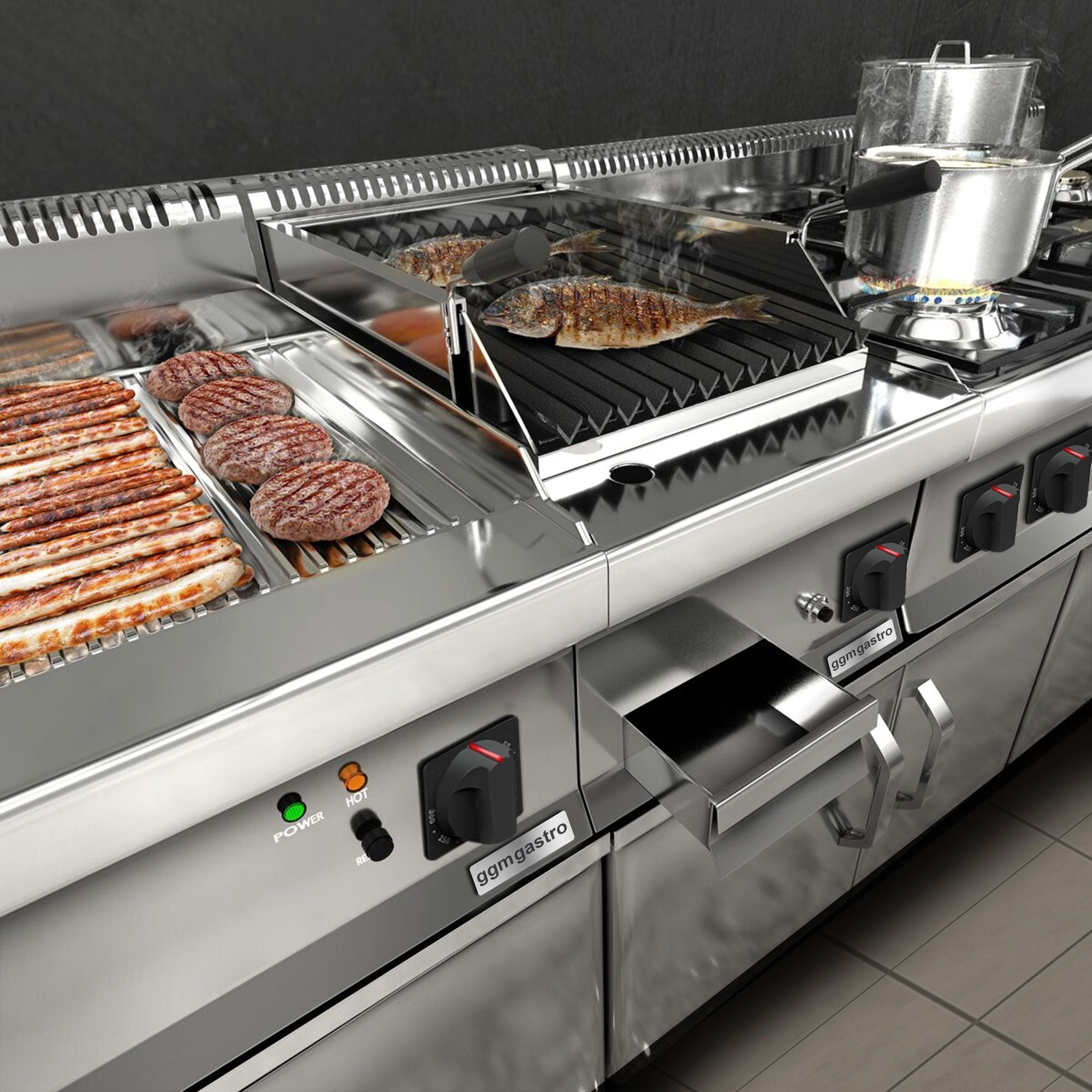 Electric Deep Fryer - 10 liters - 9 kW