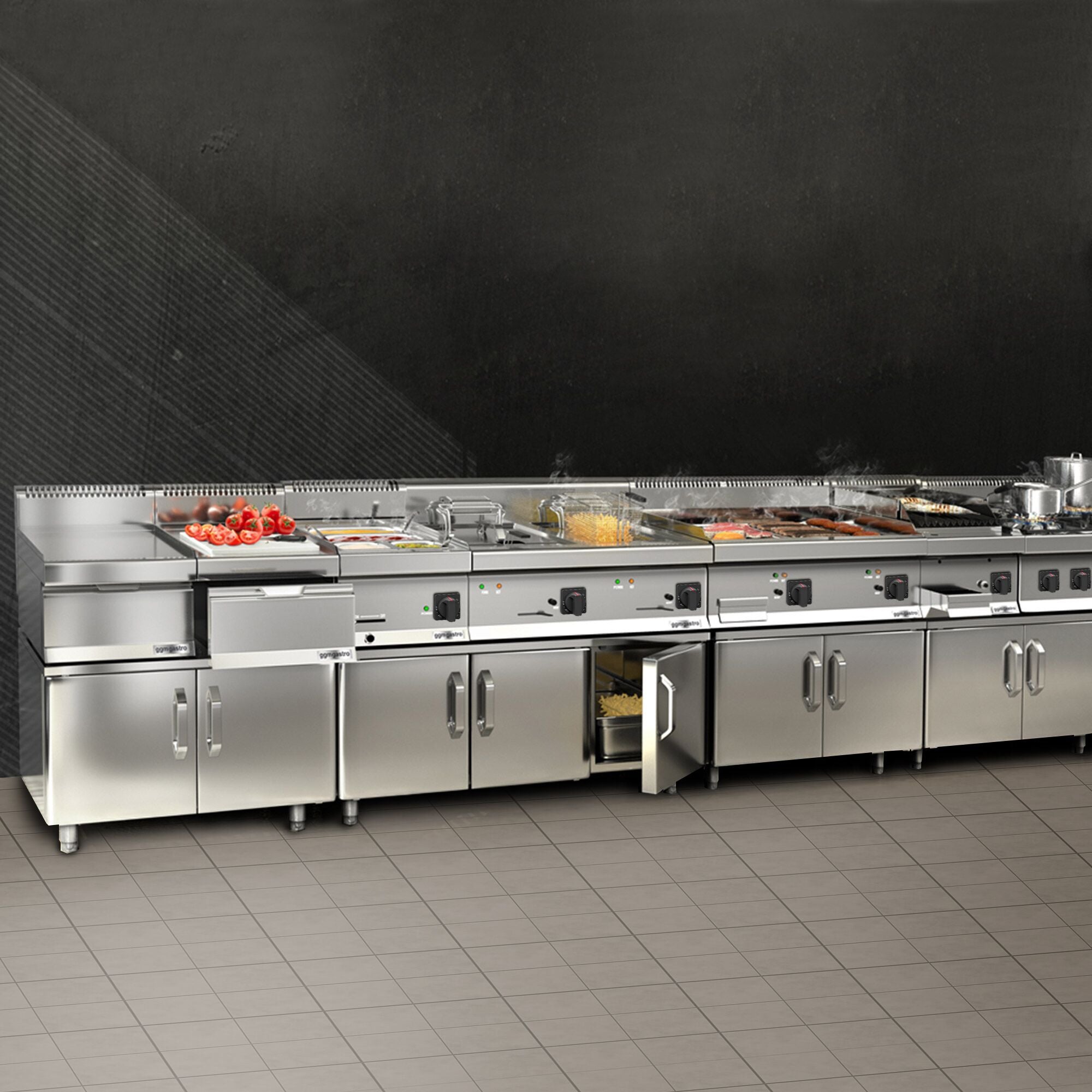 Electric Pleyt Grill - 9 kW- Smooth & corrugated