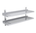 Wall shelf - 1800 mm perforaable adjustable (disassemble) - 30 -series - impero