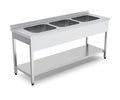 Three Evyeli Lower Shelf with Lower Shelf - 2000 mm (Demonte) - EMPERO