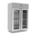 Glass Door upright type refrigerator - double door - 1400 lt - impero